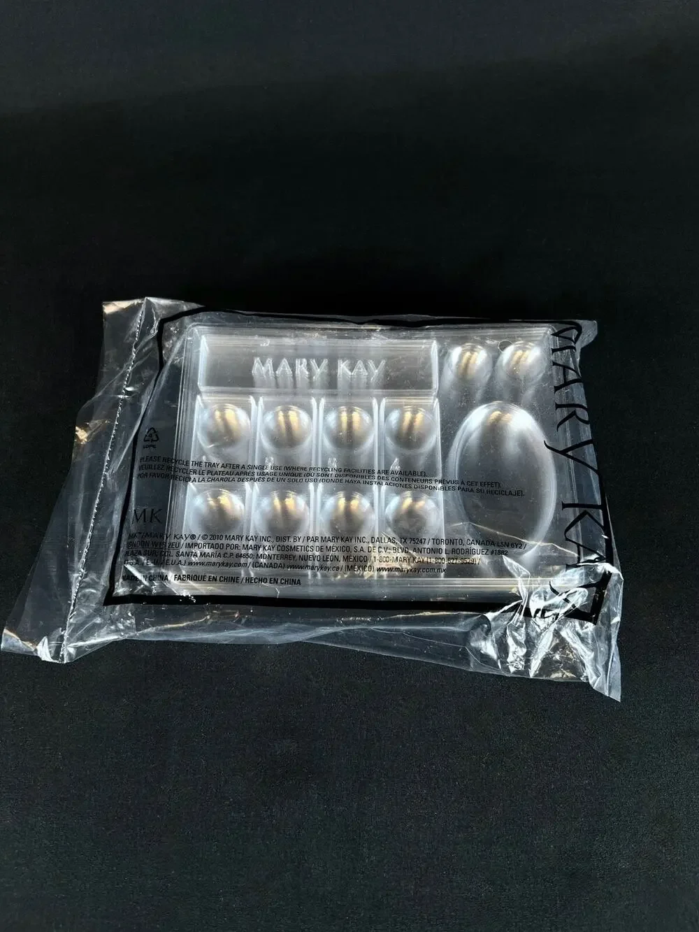30X NEW Mary Kay Single Use Makeup Plastic Palette Tray cosmetic